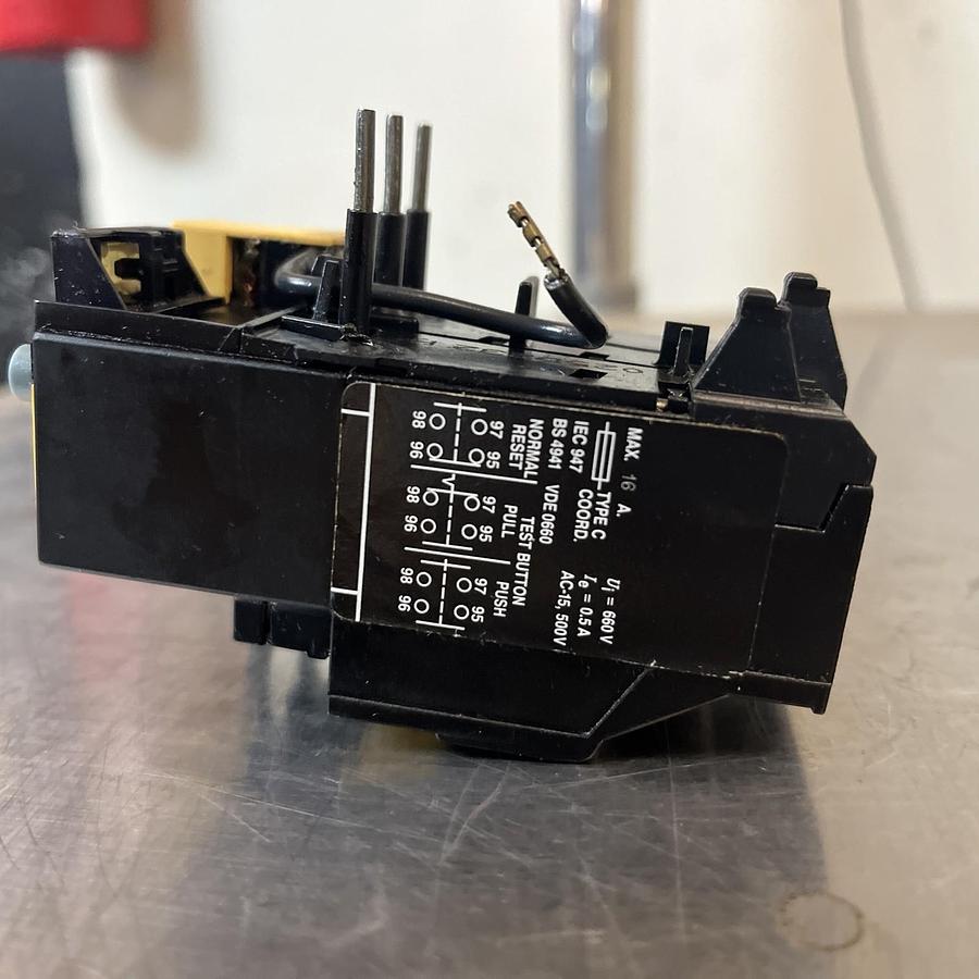 Used ALLEN BRADLEY,193-BSB-42,SER B OVERLOAD 2.8-34.2A