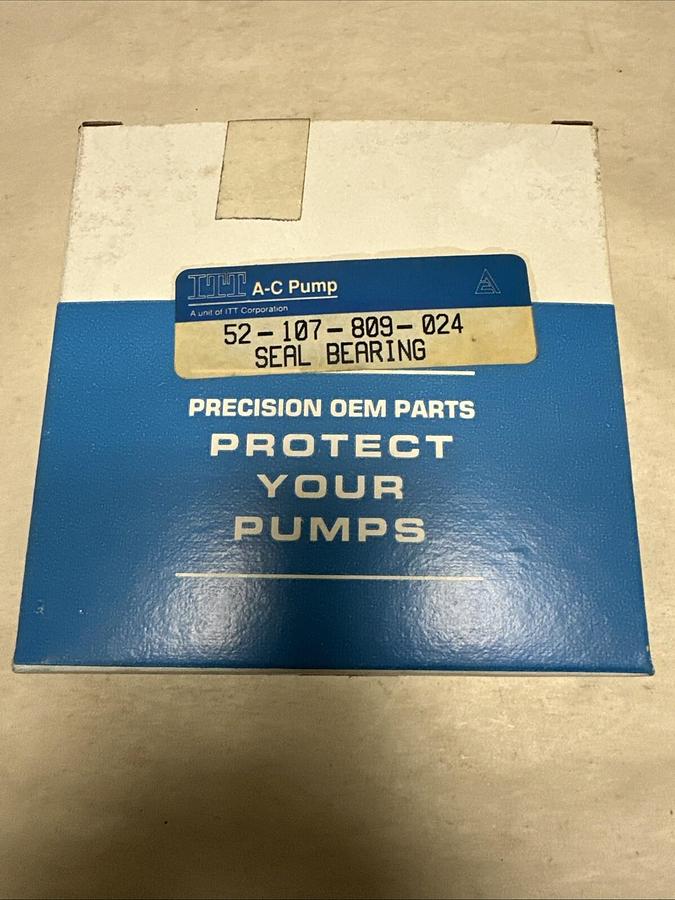 Used ITT,52-107-809-024,Pump Shaft Bearing Seal