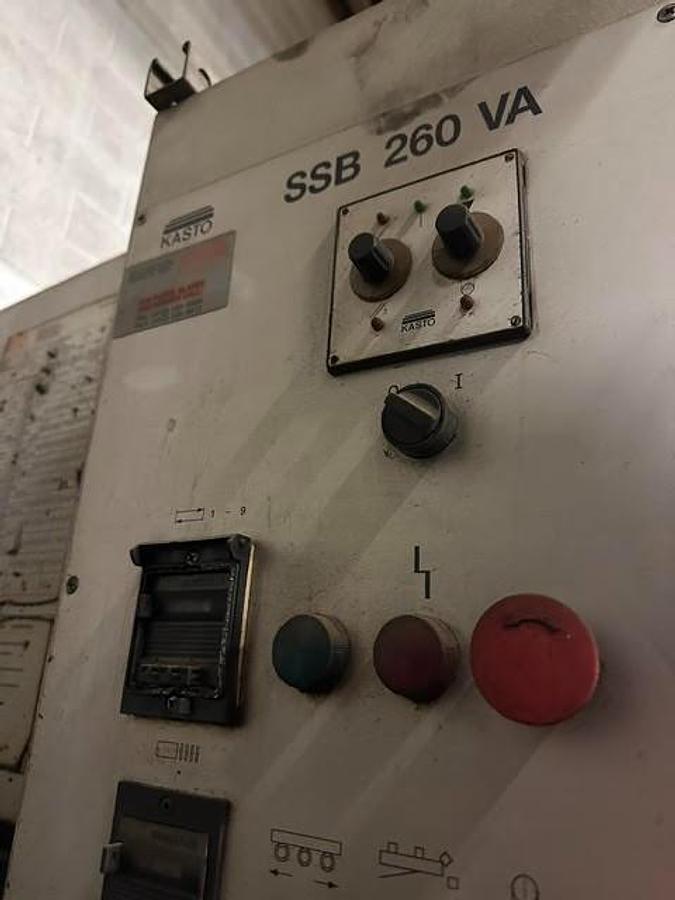 Used Kasto,SSB260-VA,Vertical Band Saw