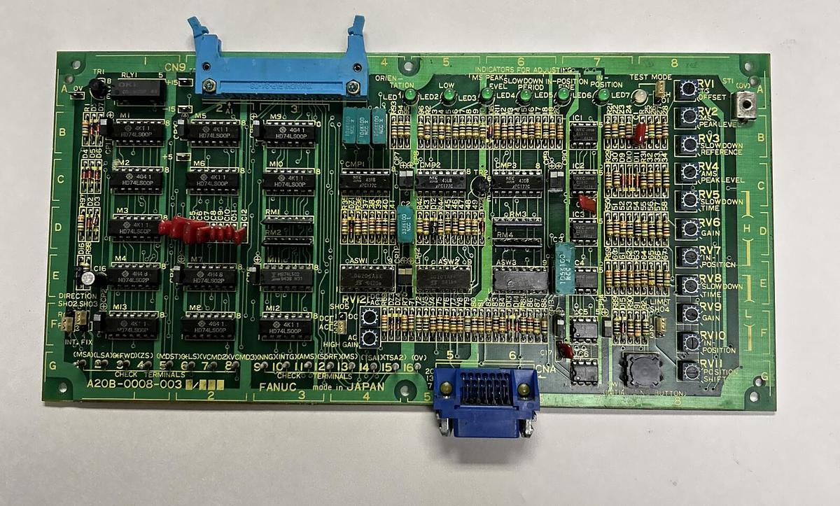 Used FANUC,A20B-0008-003,SPINDLE ORIENTATION PCB