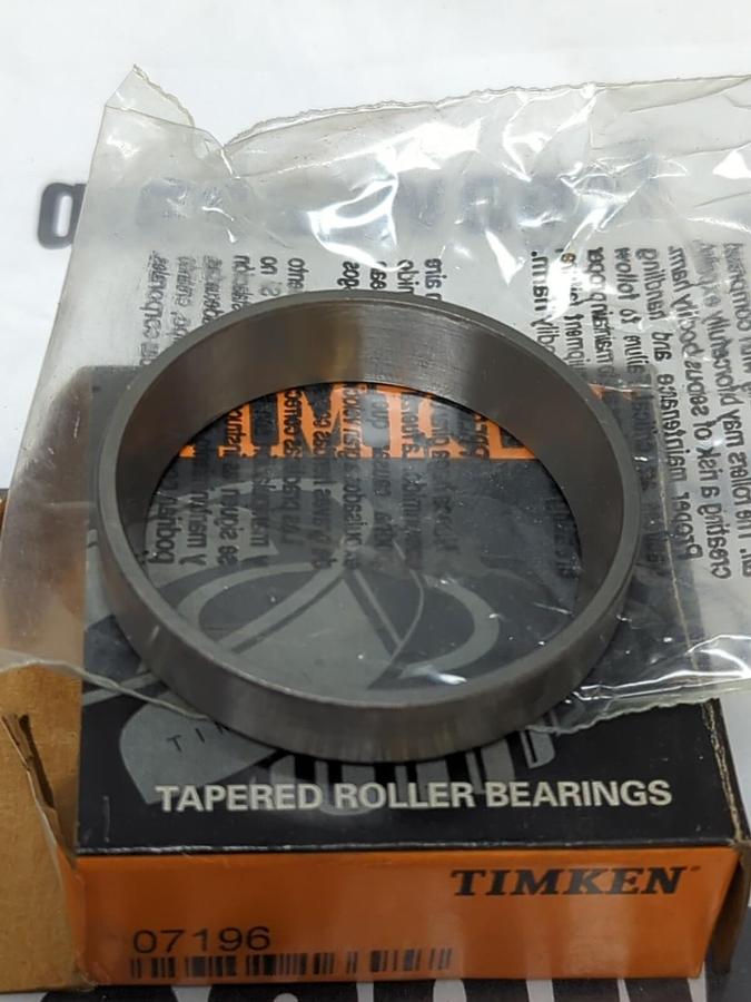 TIMKEN,07196,ROLLER BEARING CUP NOS