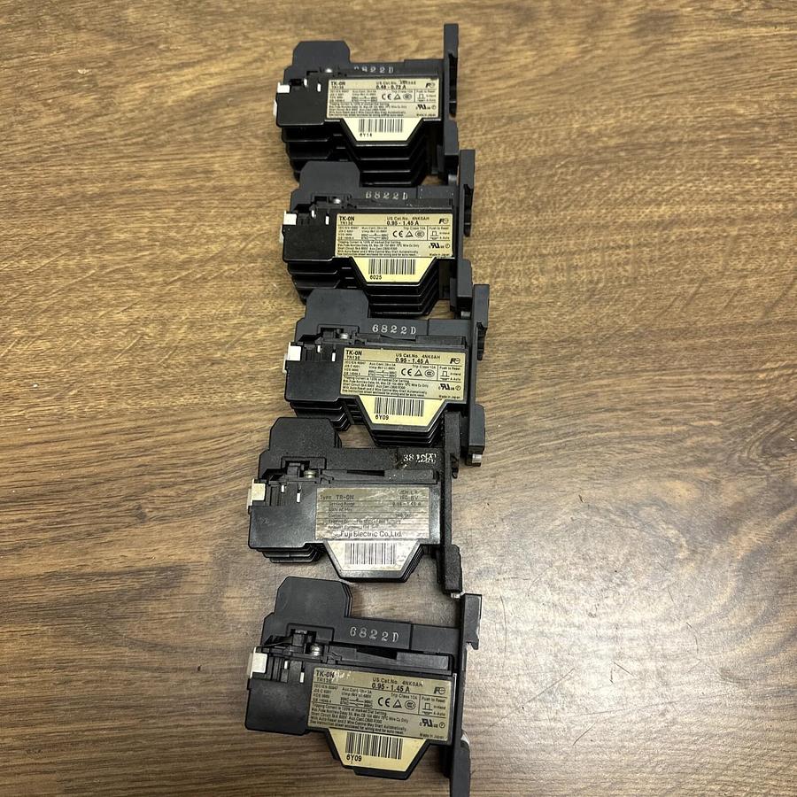 Used Fuji,TK-ON,Thermal Overload Relay LOT of 5