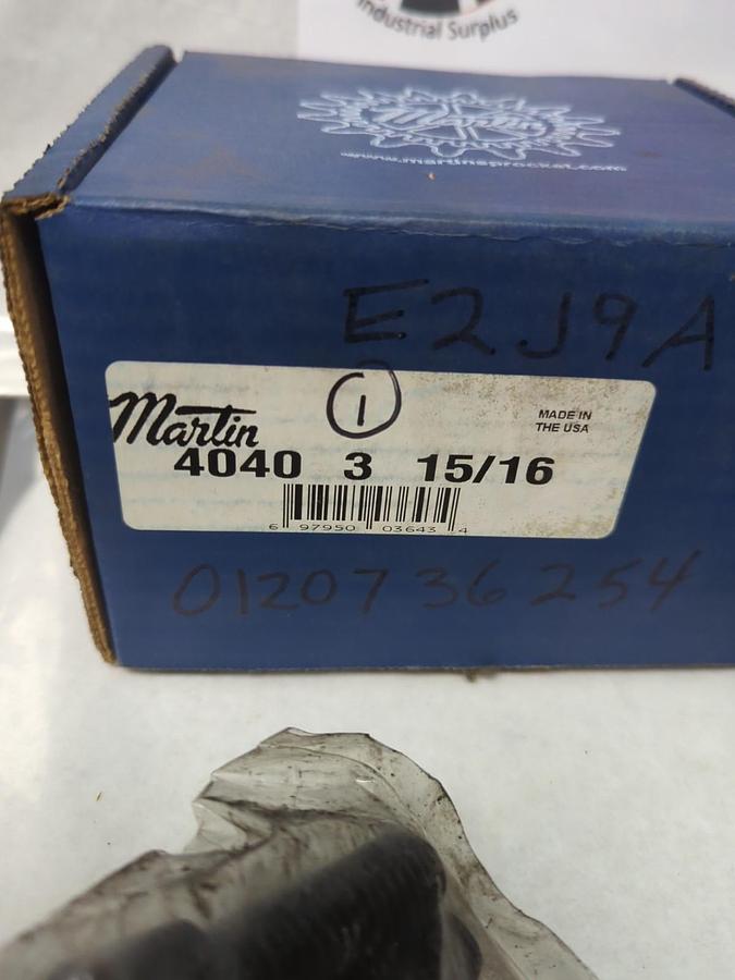 MARTIN,4040 3-15/16,STANDARD TAPER-LOCK BUSHING 3-15/16 INCH NOS
