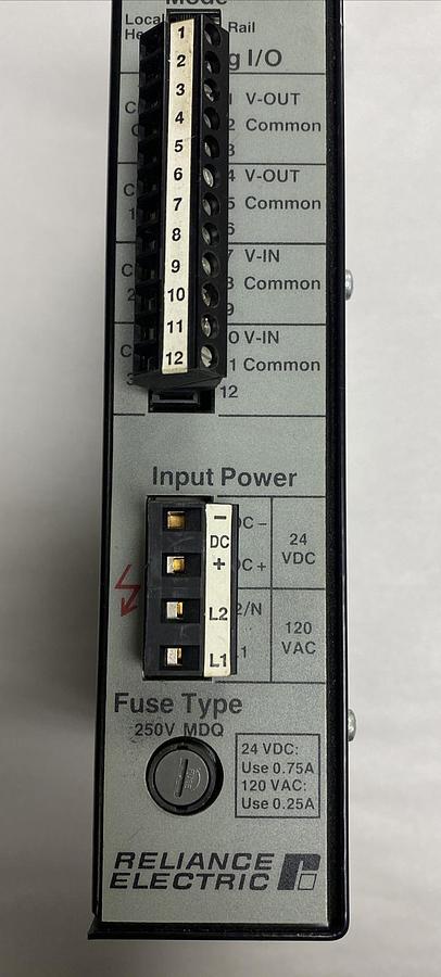 Used Reliance,61C350,Analog Rail 0 To 10V IN/OUT