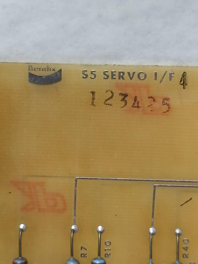 Used BENDIX,3738965A,S5 SERVO I/F 4 CIRCUIT BOARD PRE-OWNED