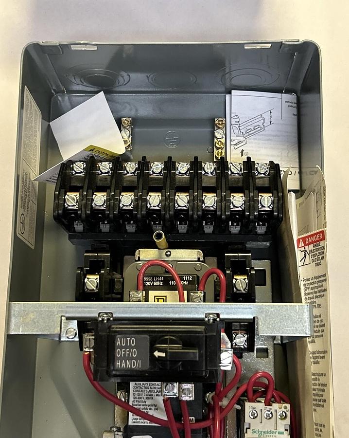 SQUARE D,8903LXG1000CR6,LIGHTING CONTACTOR NOS