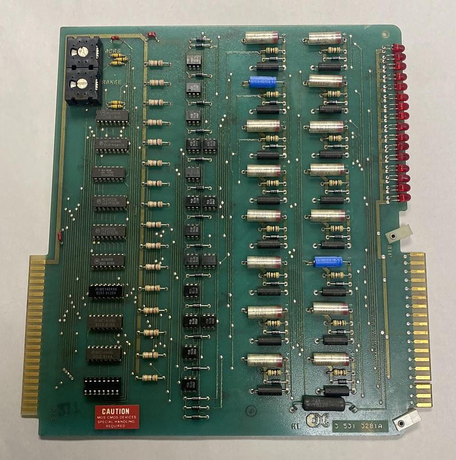 Used CINCINNATI MILACRON,3-531-3281A,DC INPUT BOARD