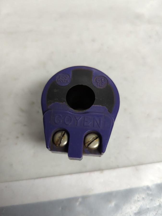 Used GOYEN,120V,COIL 120V 60HZ PRE-OWNED