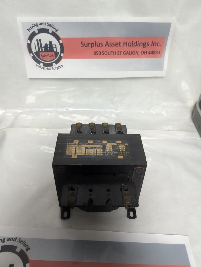 Used SQUARE D,9070-E0-4,SERIES B TRANSFORMER PRE-OWNED