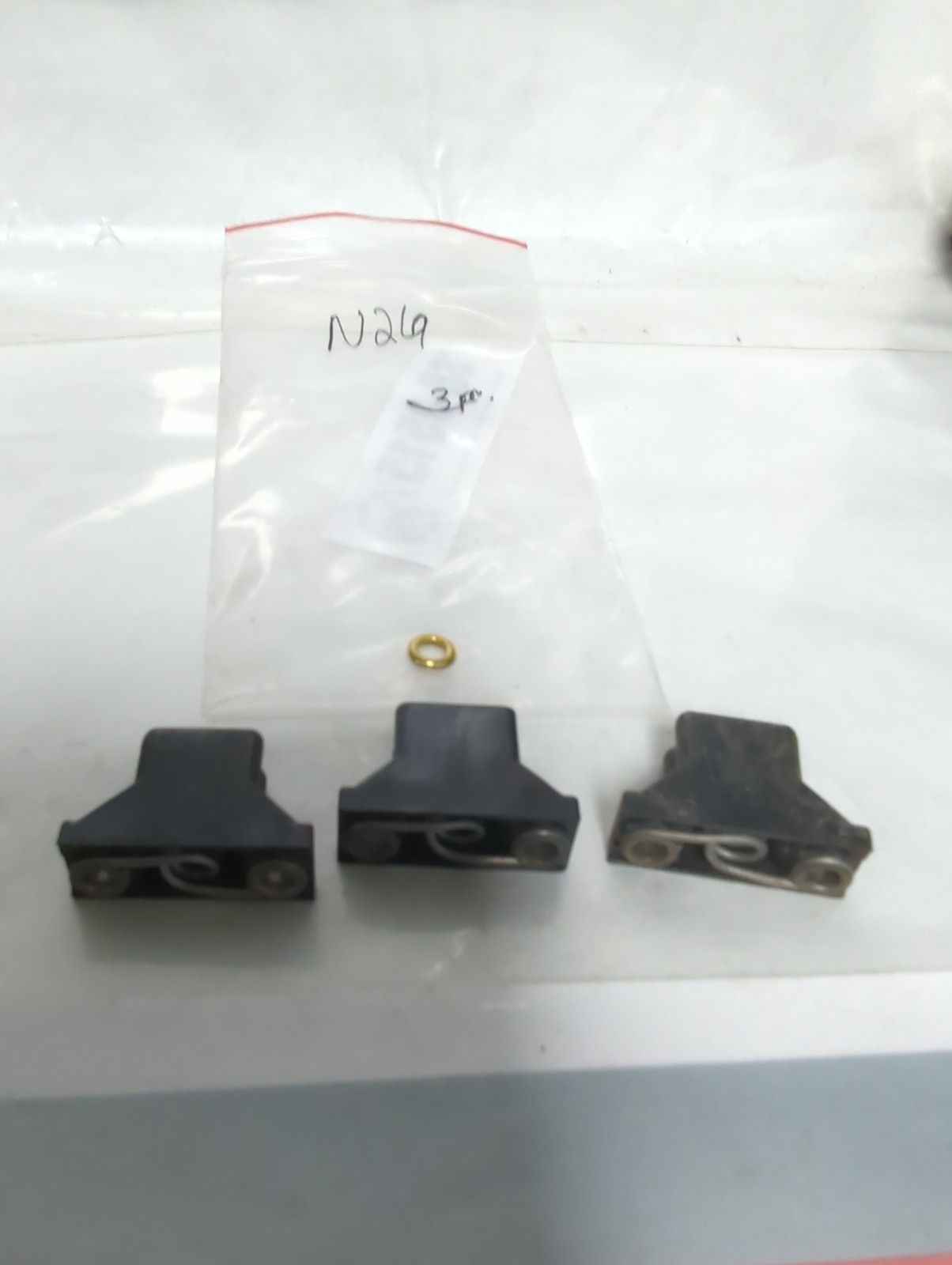 Used ALLEN BRADLEY,N26,THERMAL OVERLOAD PROTECTION HEATER ELEMENT LOT OF 3 PRE-OWNED