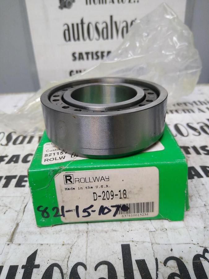 ROLLWAY,D-209-18,STEEL CAGE JOURNAL BEARING NOS