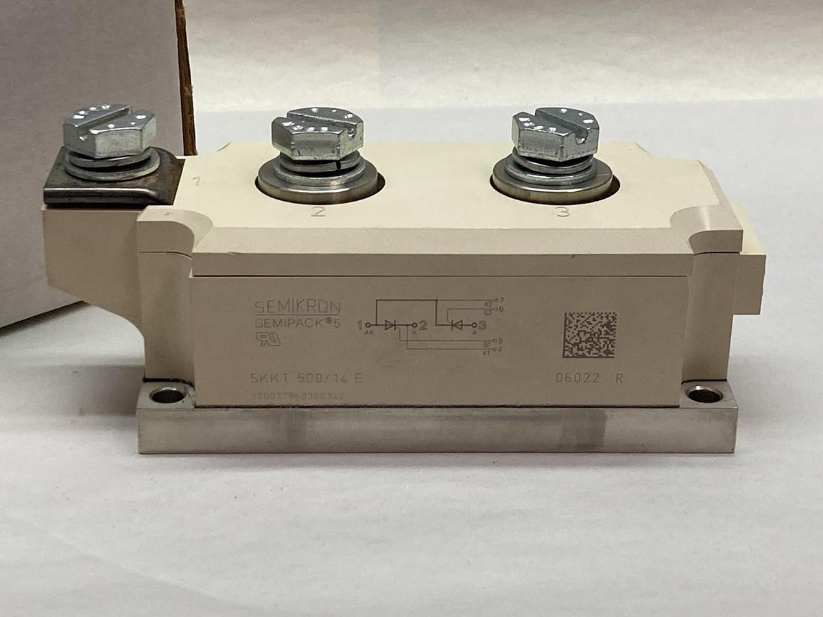 Used Semikron Semipack 5,SKKT 500/14E,Thyristor Module