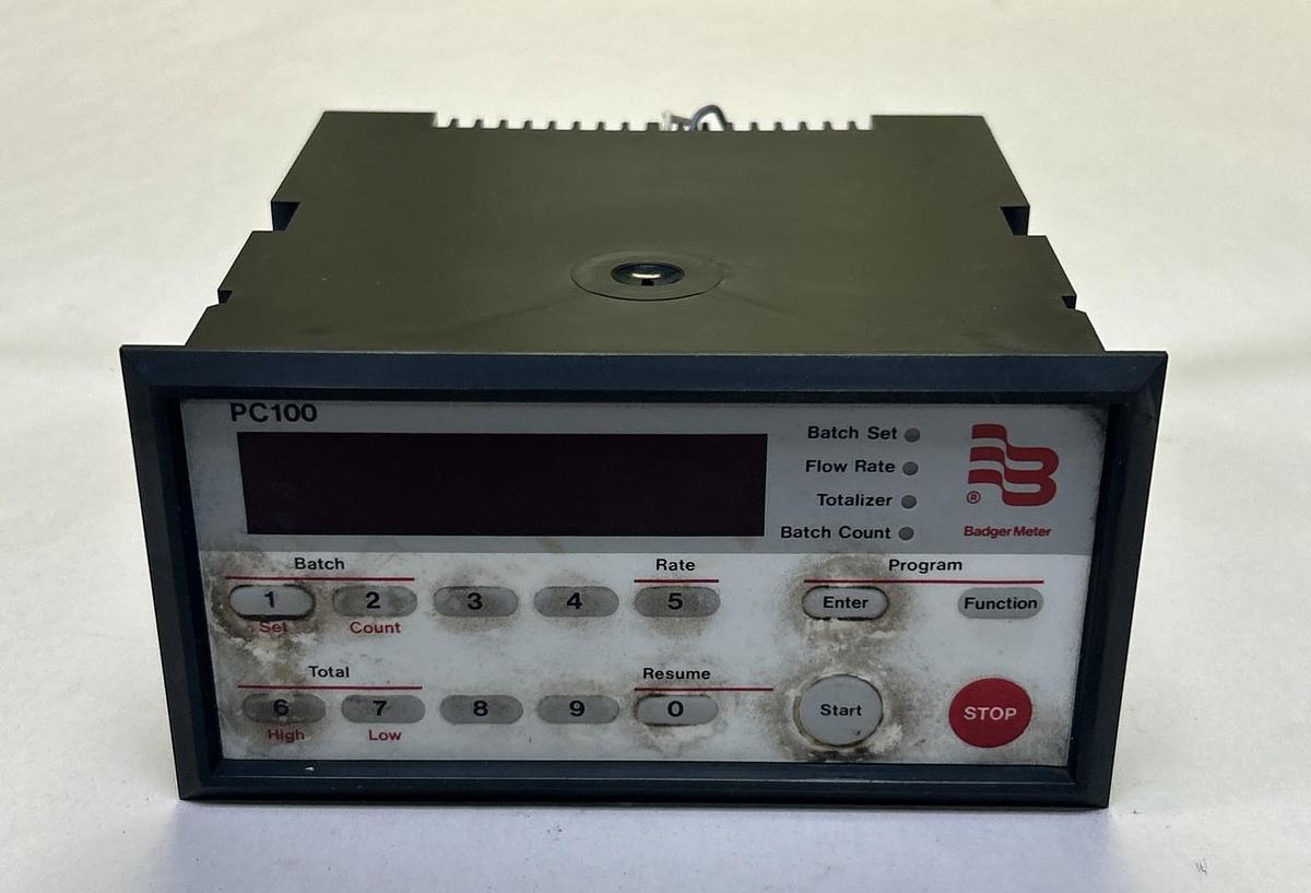Used BADGER METER,59020-014,PC100 PROCESS CONTROLLER