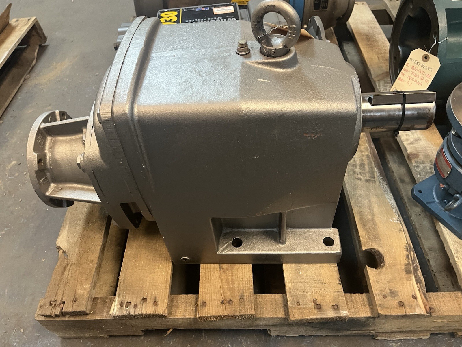 NORD,SK53N140TC,GEAR REDUCER RATIO 374.25 OUTPUT 4.7RPM