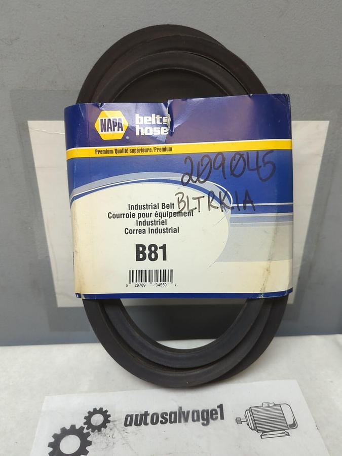 NAPA,B81,INDUSTRIAL BELT NOS