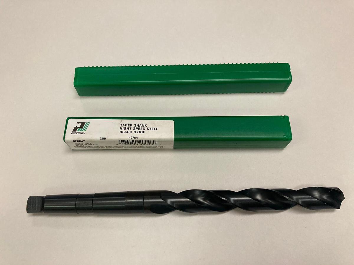 Precision,20947,47/64 INCH HSS Twist Drill Bit