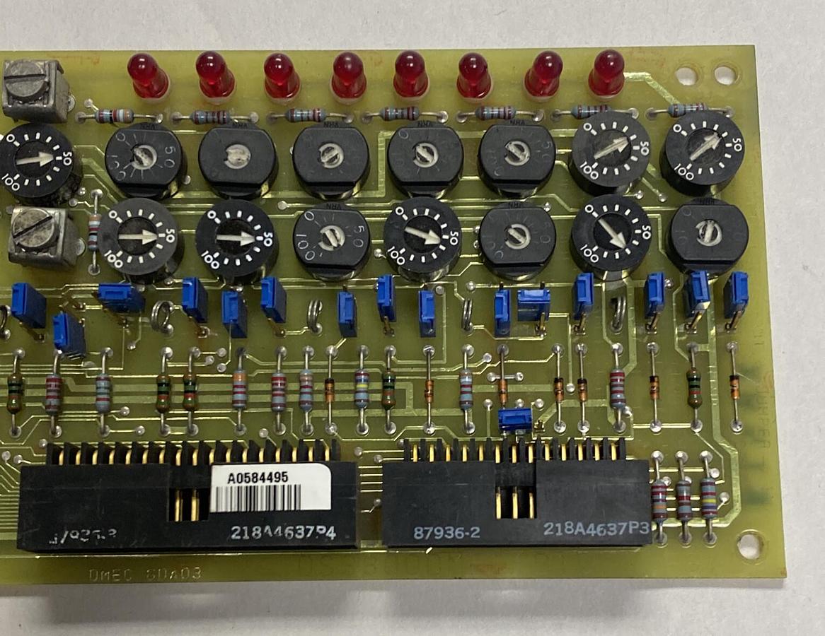 Used GENERAL ELECTRIC,DS3800DMEC1D1D,MOTOR EXCITER CONTROL PC BOARD