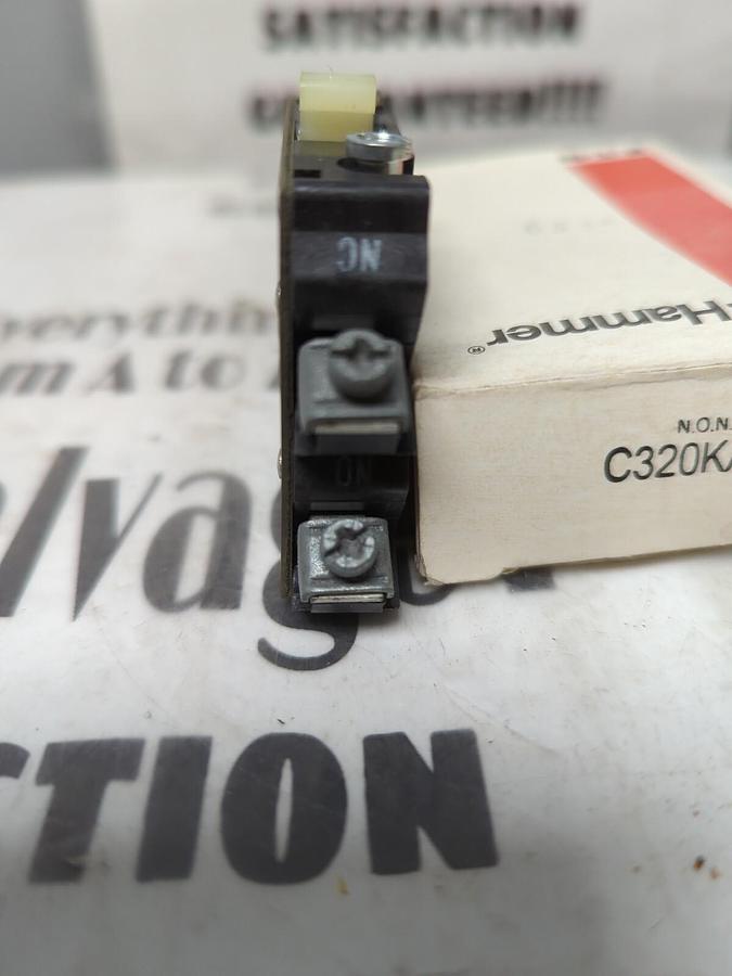 CUTLER-HAMMER,C320KA3,SERIES-A2 CONTACT BLOCK NOS