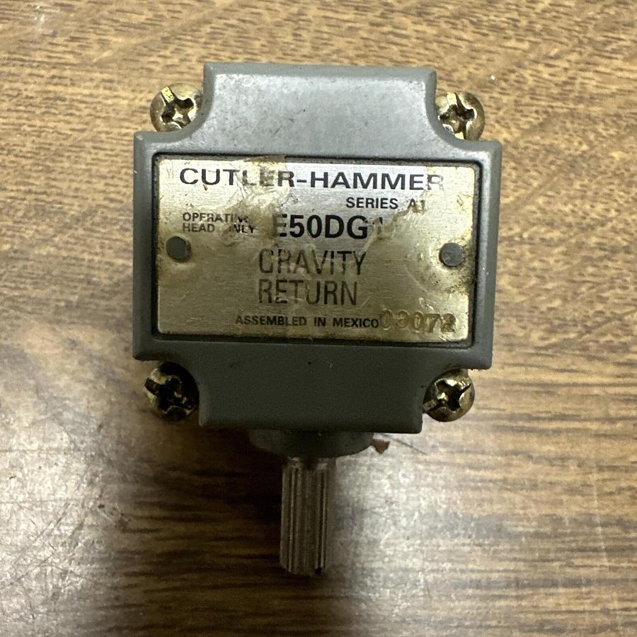 Cutler-Hammer,E50DG1,Gravity Return Operating Head