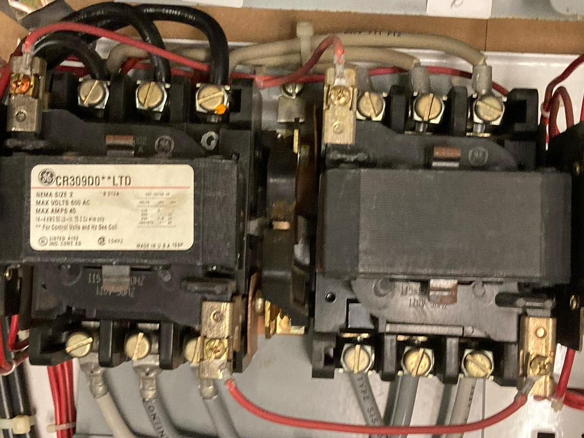 Used GE,FVR,Evolution 8000 Size 2 REVERSING Starter MCC Bucket BREAKER 60A