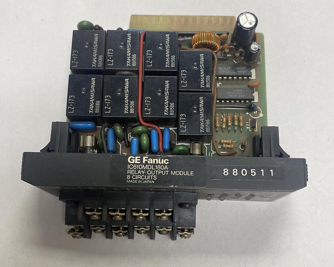 Used Ge Fanuc,IC610MDL180A,Relay Output Module