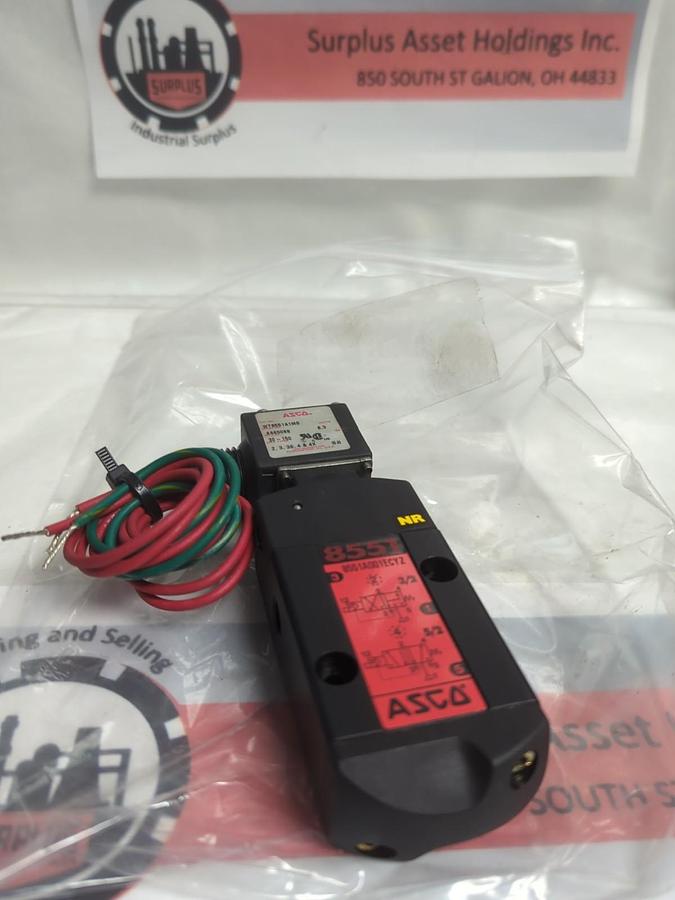 Used ASCO,8551ADD1ECYZ,SOLENOID VALVE 120V PRE-OWNED