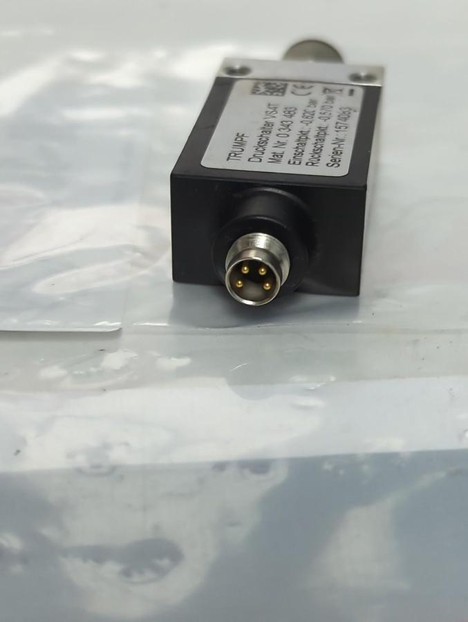 Used TRUMPF,0 343 483,VS4T PRESSURE SWITCH PRE-OWNED