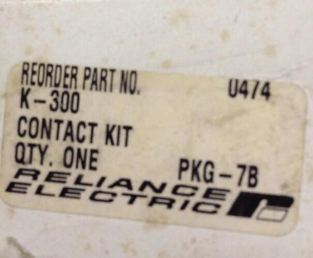 Reliance Electric,K-300,Electric Contact Replacement Kit 100 AMP 1 Pole