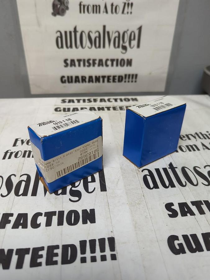 MARTIN,1610 1/8,TAPER BUSHINGS LOT OF 2 NEW