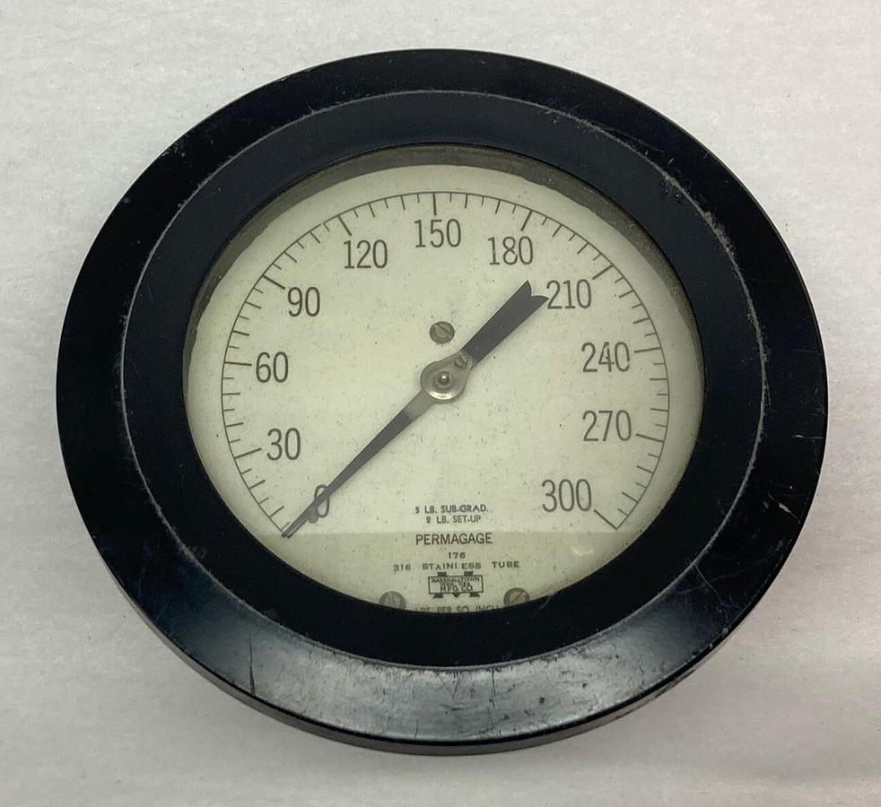 Used Permagage,176 Vacuum Gauge,316 Stainless Tube