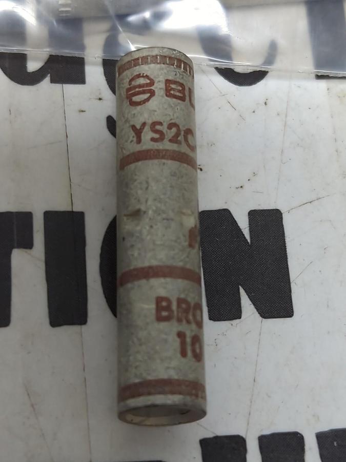 BURNDY,N60 2 STR S2C-L,CRIMP CONNECTOR/ SPLICE LOT OF 32 NOS