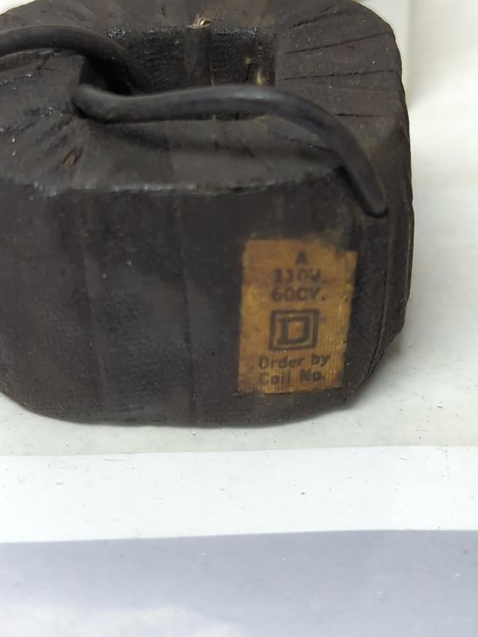 Used SQUARE D,14B7S63,COIL 110V 60HZ/CY LOT OF 2 PRE-OWNED