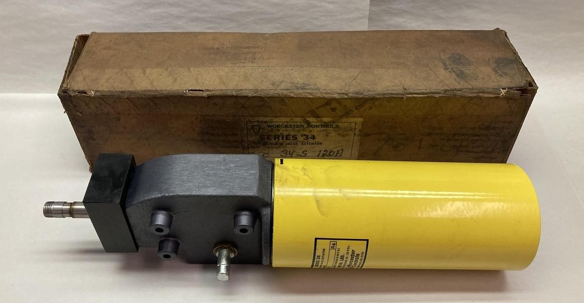 Worcester Controls,Model B 34S,Pneumatic Valve Actuator Series 34
