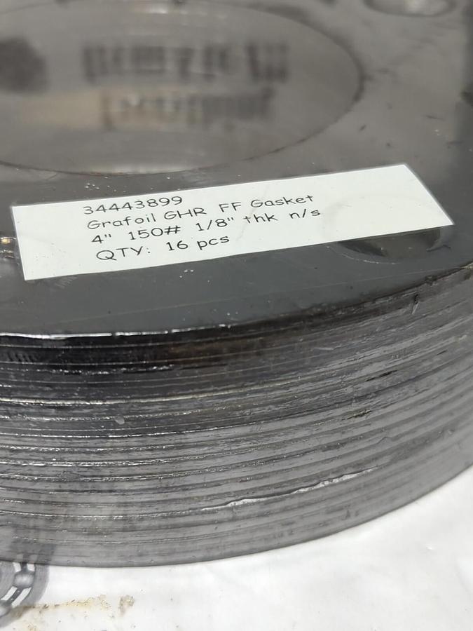 GRAFOIL GASKET,34443899,GHR FF GASKET 4 INCH X 1/8 THICK PACK OF 16 PCS