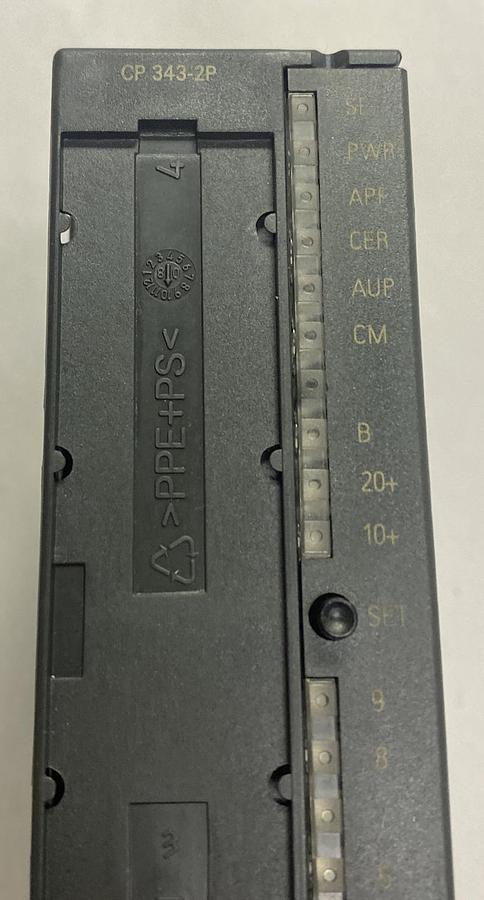 Used SIEMENS,6GK7343-2AH11-0XA0, COMMUNICATIONS PROCESSOR