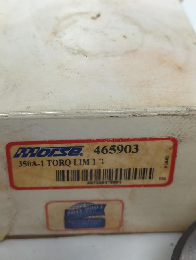 MORSE,465903,350A-1TL TORQ LIMITER NOS