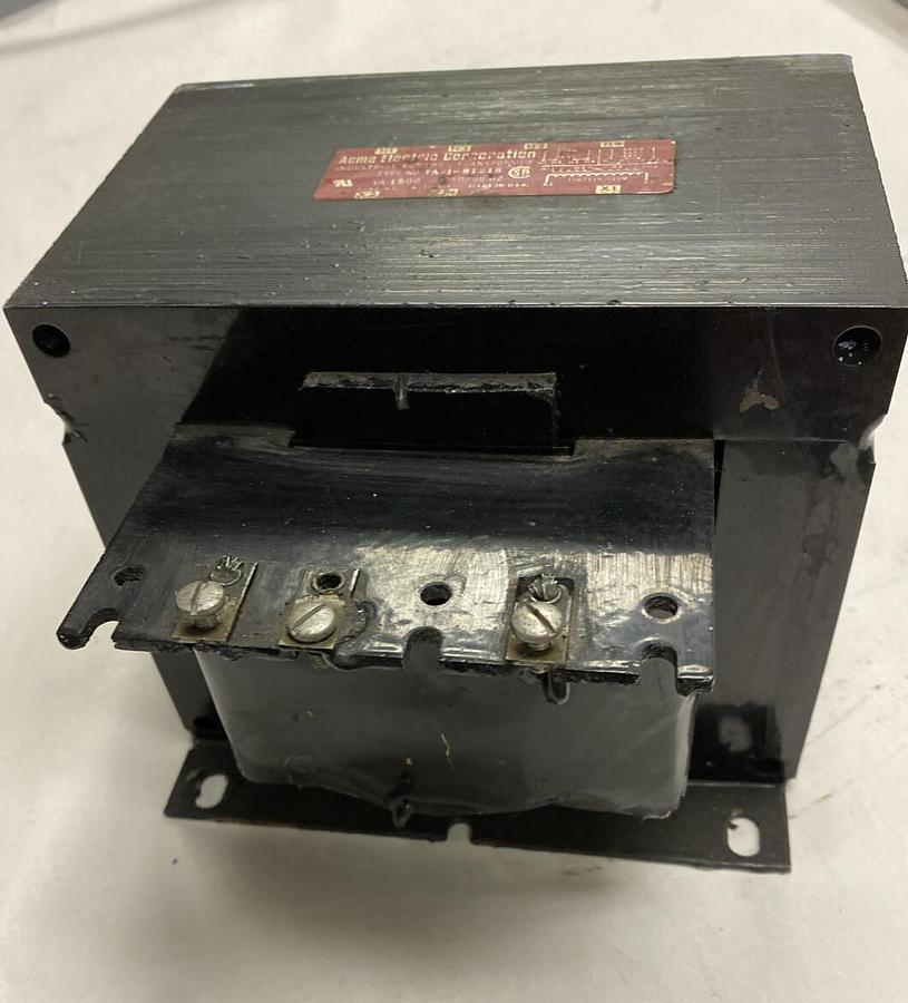 Used Acme,TA-1-81218,Transformer 480V 1500VA 50/60 HZ