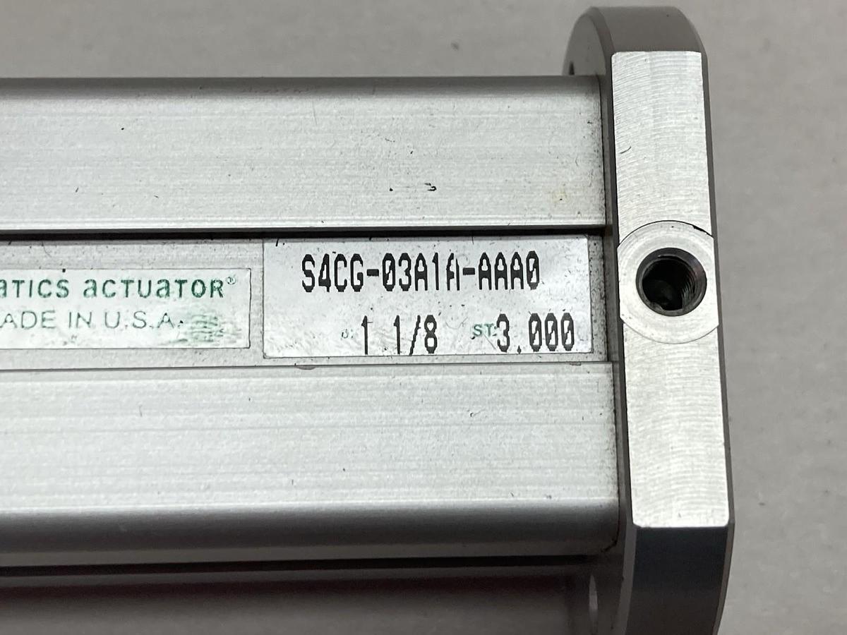 Numatics,S4CG-03A1A-AAA0,Cylinder Actuator 1-1/8 3.000
