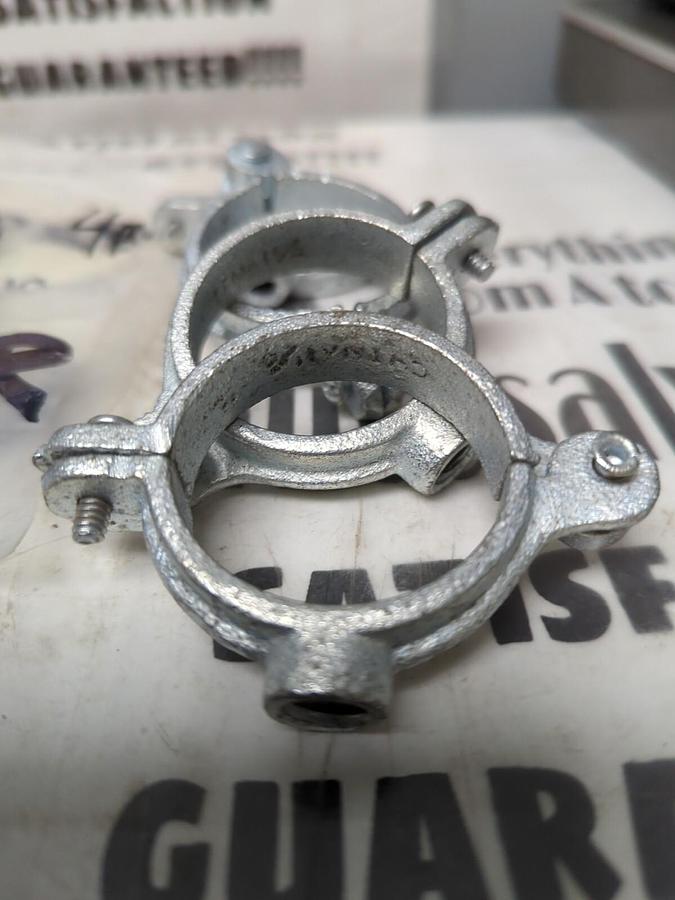 UNBRANDED,1-1/4 INCH,PIPE HANGERS LOT OF 4 NOS