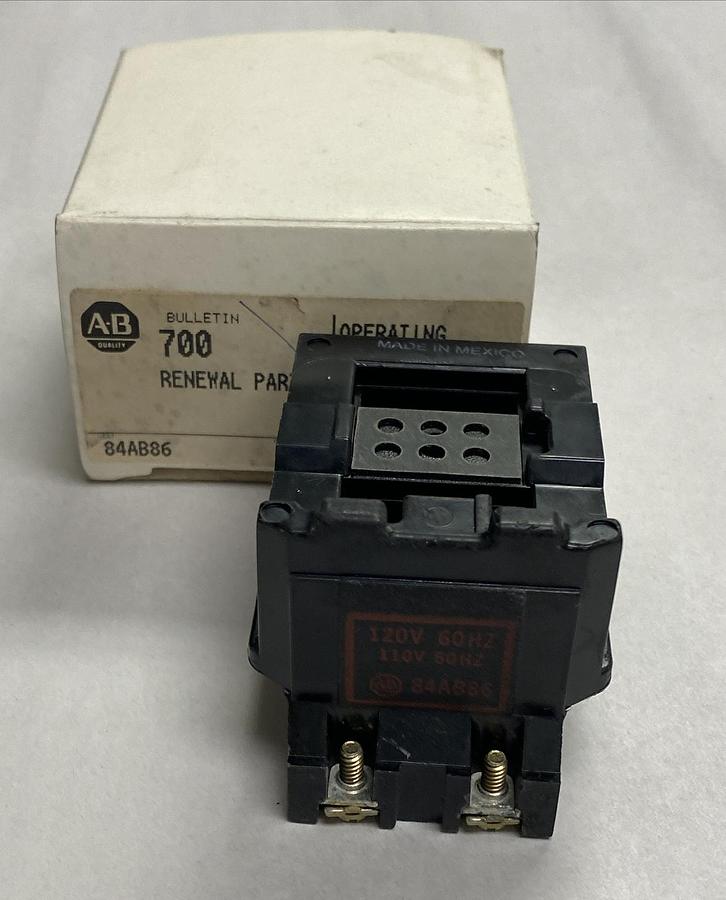 ALLEN-BRADLEY,84AB86,COIL 120V 60HZ NOS