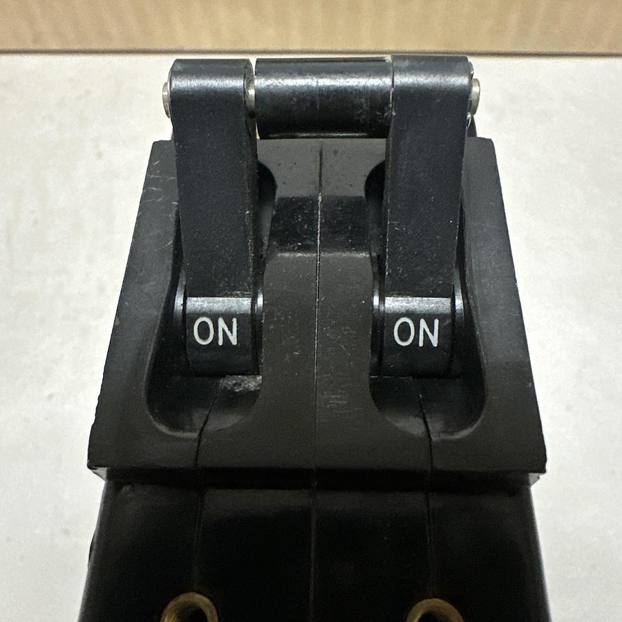 Used Airpax,UPL11-1295-17,15 Amp 2 Pole Circuit Breaker LOT of 6