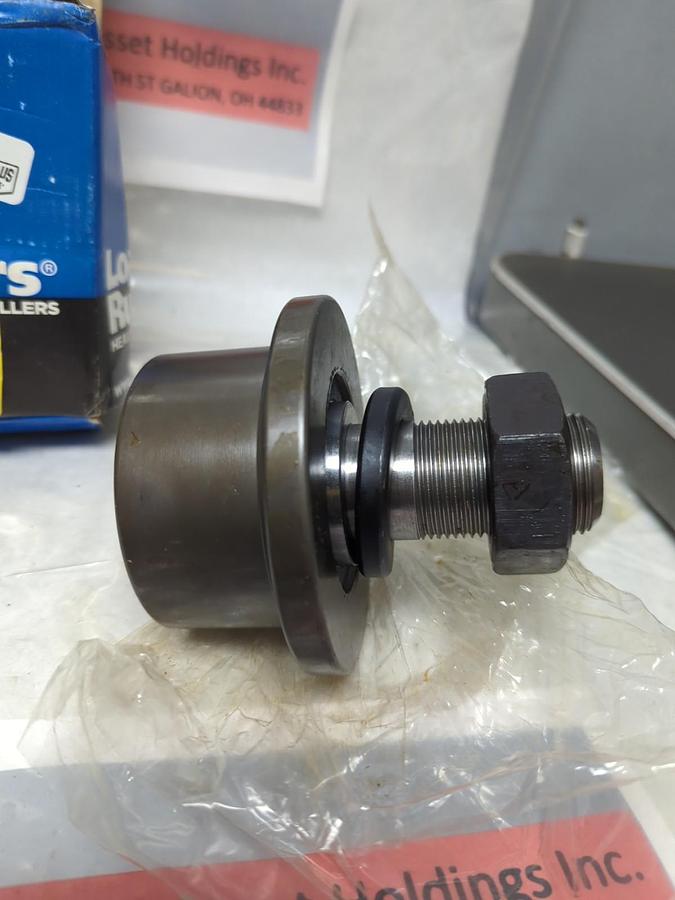 OSBORN,FLR-3,FLANGED LOAD RUNNER/CAM FOLLOWER HEAVY DUTY IDLER ROLLER 3 INCH NOS