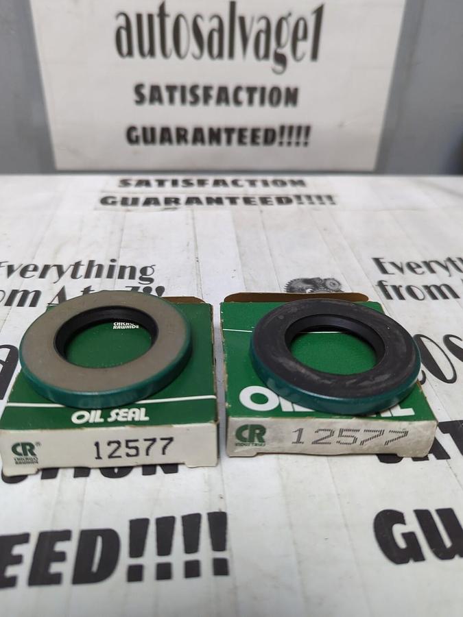 CHICAGO RAWHIDE,12577,OIL SEALS LOT OF 2 NOS