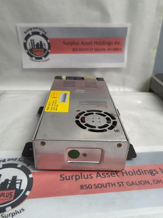 Used MW,S-350-5-POW-350-5,POWER SUPPLY AC INPUT 100-120V AC/6.5A PRE-OWNED