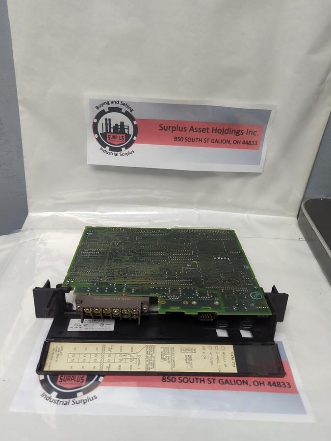 Used GE FANUC,IC697BEM731G,GENIUS BUS CONTROLLER 1-CHANNEL PRE-OWNED