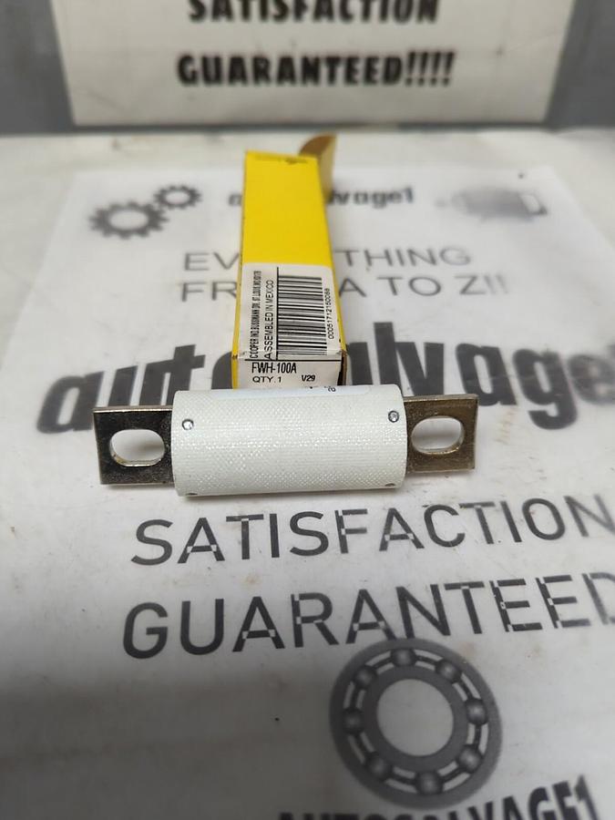 COOPER BUSSMANN,FWH-100A,SEMICONDUCTOR 100 AMP FUSE NOS