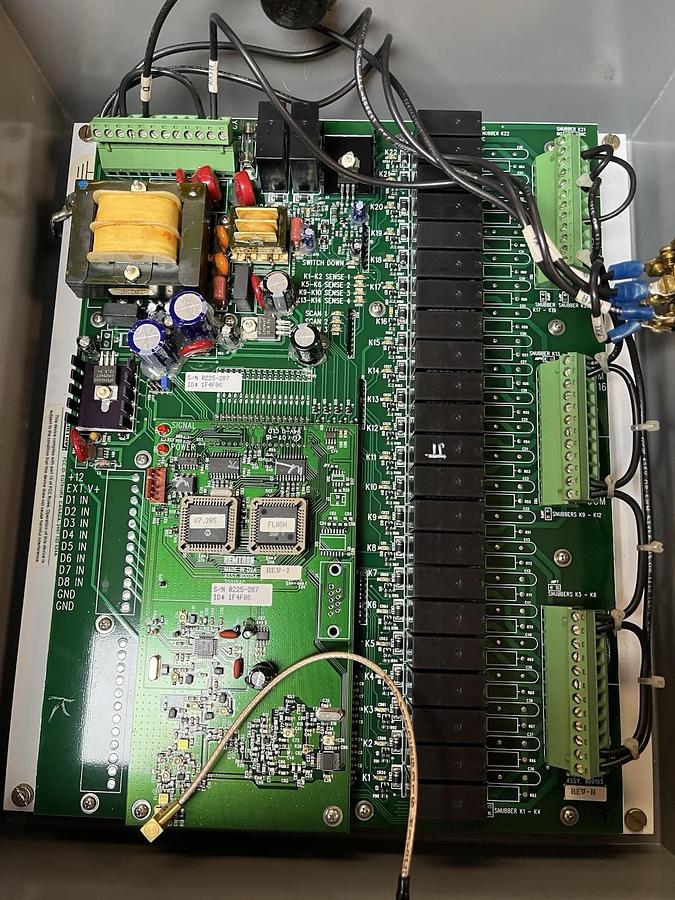 Used REMTRON,RCR822,CRANE REMOTE CONTROLLER 115V 1PH NO REMOTE