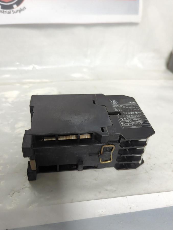 Used GE,CR7ZC,MSGNETIC CONTACTOR 600VAC 25A PRE-OWNED