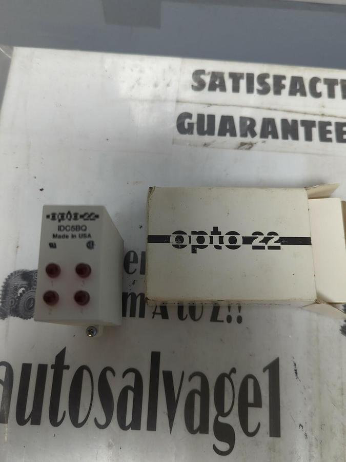 OPTO 22,IDC5BQ,QUAD PAK 4-CHANNEL DC INPUT 4-16VDC LOGIC HIGH SPEED NOS