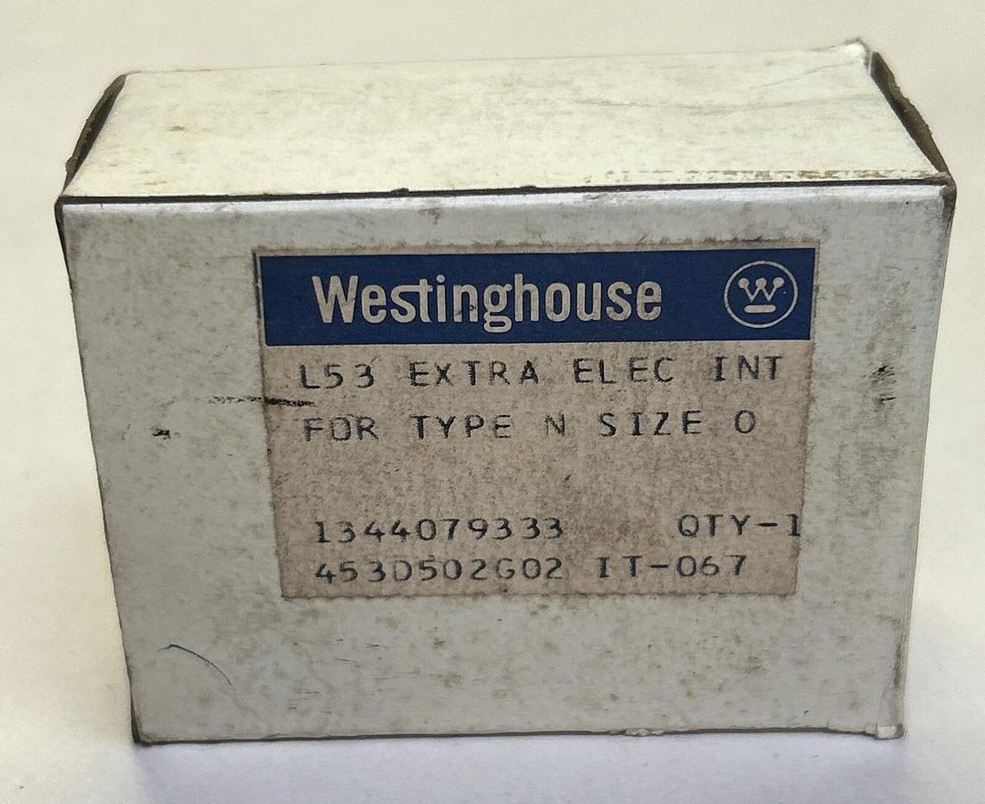 WESTINGHOUSE,453D502G02,ELECTRICAL INTERLOCK NOS